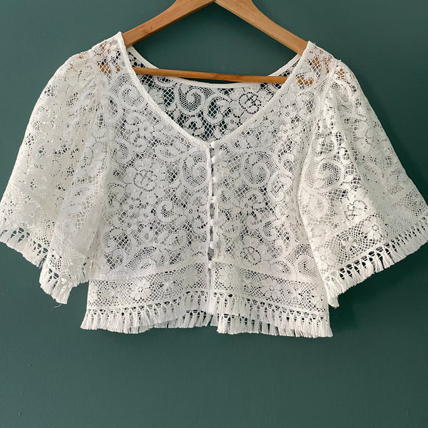 'Prairie' lace top