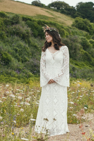 'Orchard' lace bridal dress